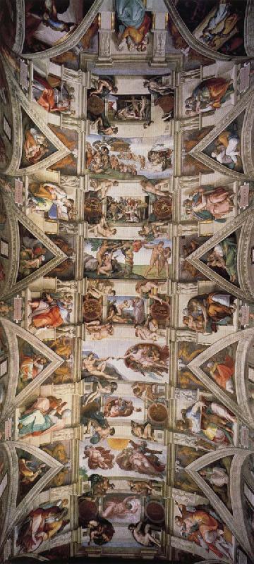  Ceiling of the Sistine Chapel
